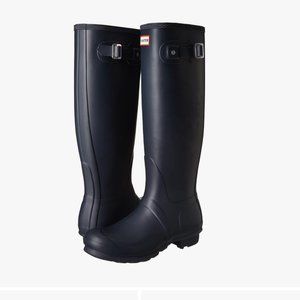 Women's Hunter Original Tall Boots in Navy - Size 9